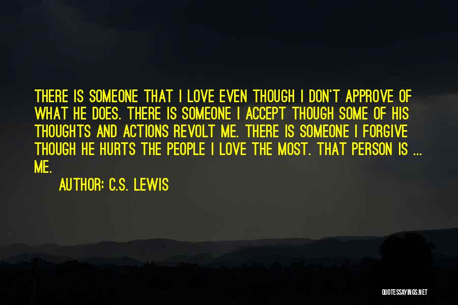 Forgiving Others Who Hurt You Quotes By C.S. Lewis