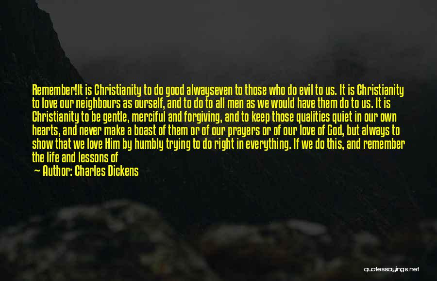 Forgiving Sins Quotes By Charles Dickens