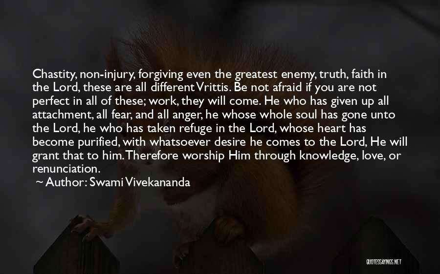 Forgiving Someone's Past Quotes By Swami Vivekananda