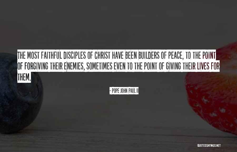 Forgiving Your Enemies Quotes By Pope John Paul II Forgiving Your Enemies Quotes By Pope John Paul II
