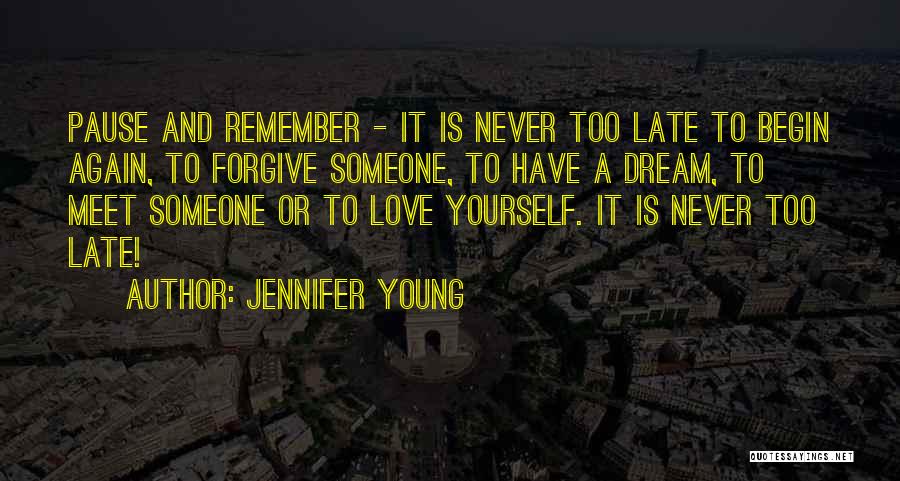 Forgiving Yourself Quotes By Jennifer Young