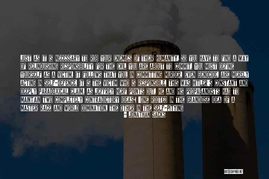 Forgoes Spirit Quotes By Jonathan Sacks Forgoes Spirit Quotes By Jonathan Sacks
