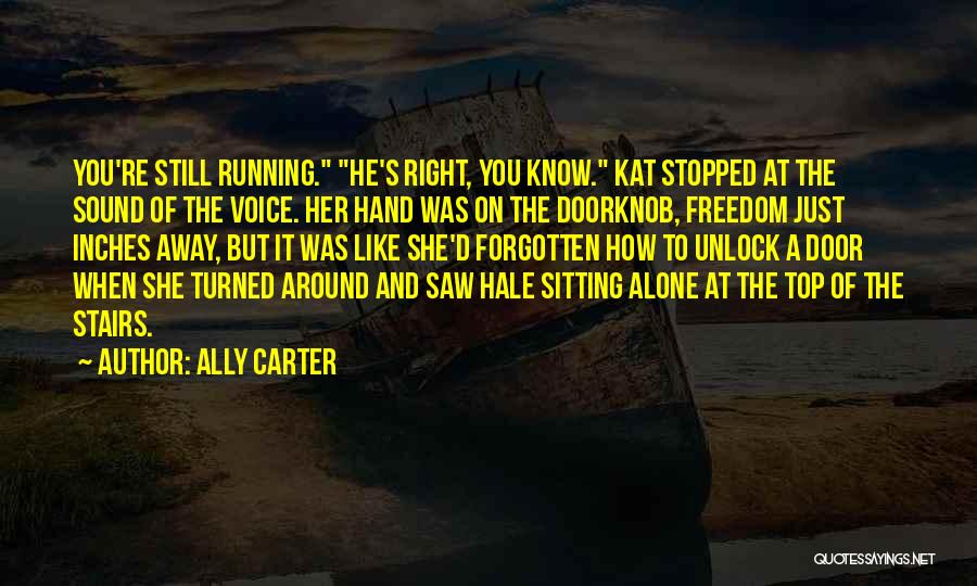 Forgotten And Alone Quotes By Ally Carter