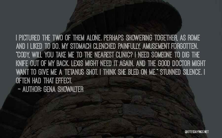 Forgotten And Alone Quotes By Gena Showalter