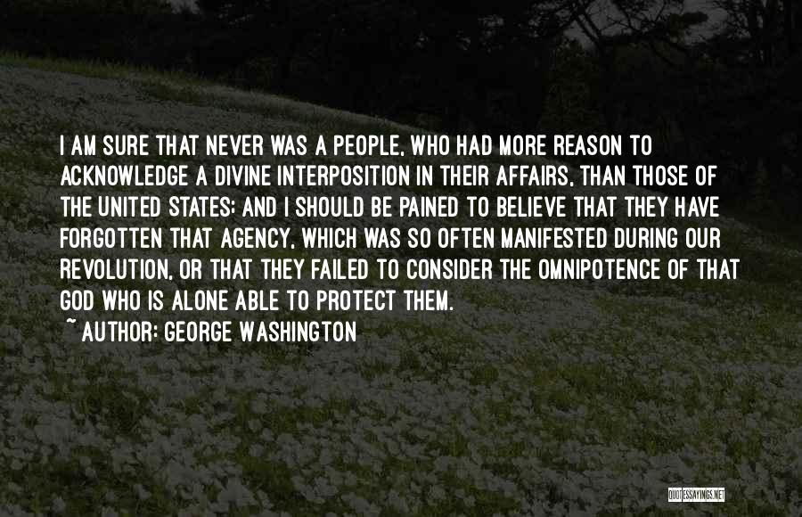 Forgotten And Alone Quotes By George Washington