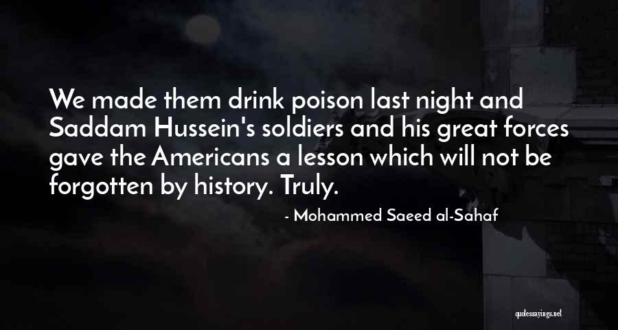 Forgotten History Quotes By Mohammed Saeed Al-Sahaf Forgotten History Quotes By Mohammed Saeed Al-Sahaf