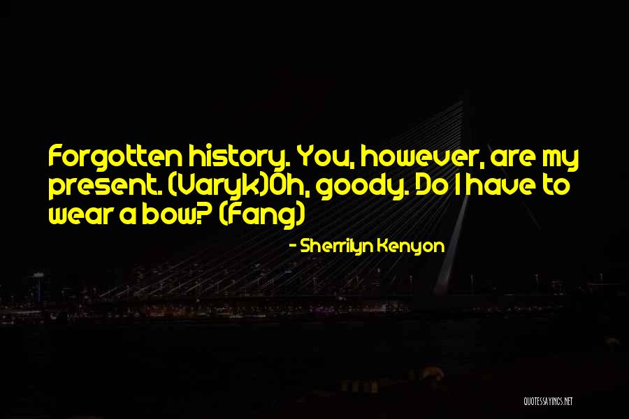 Forgotten History Quotes By Sherrilyn Kenyon