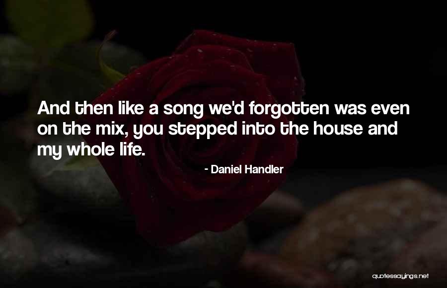 Forgotten My Love Quotes By Daniel Handler