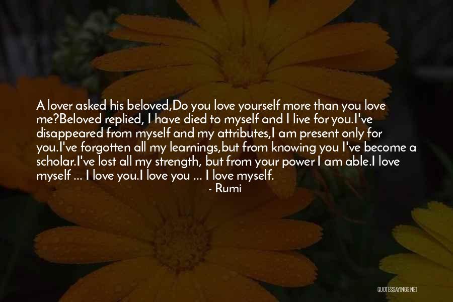 Forgotten My Love Quotes By Rumi