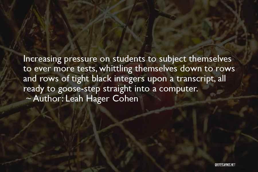 Forgotten Weapons Quotes By Leah Hager Cohen