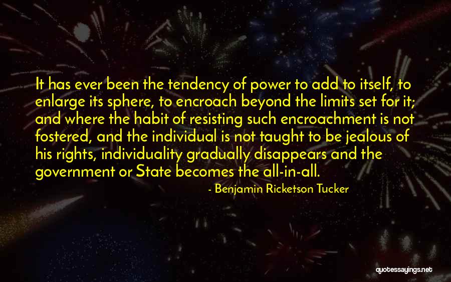 Foristell Quotes By Benjamin Ricketson Tucker Foristell Quotes By Benjamin Ricketson Tucker