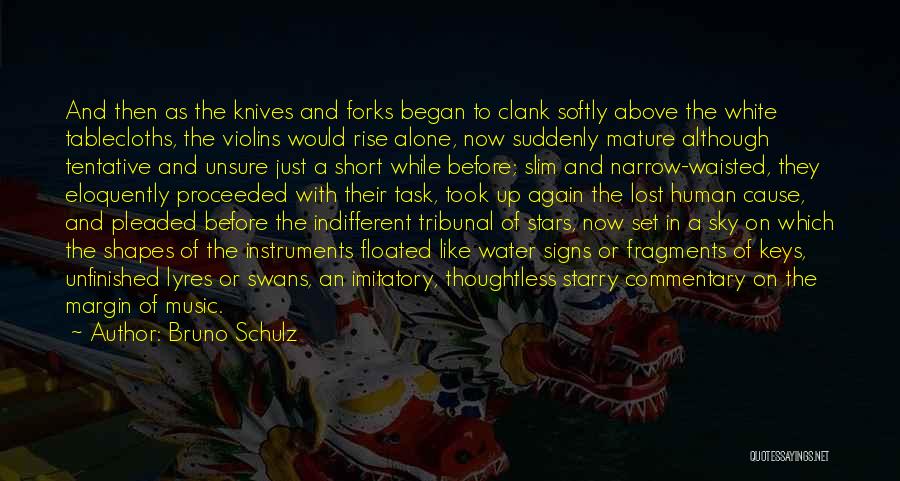 Forks And Knives Quotes By Bruno Schulz
