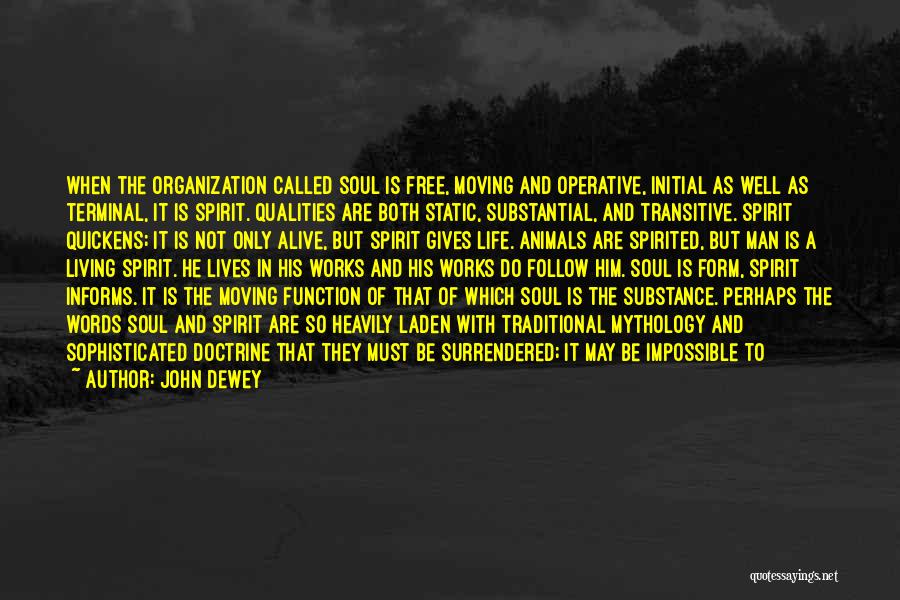 Form And Function Quotes By John Dewey