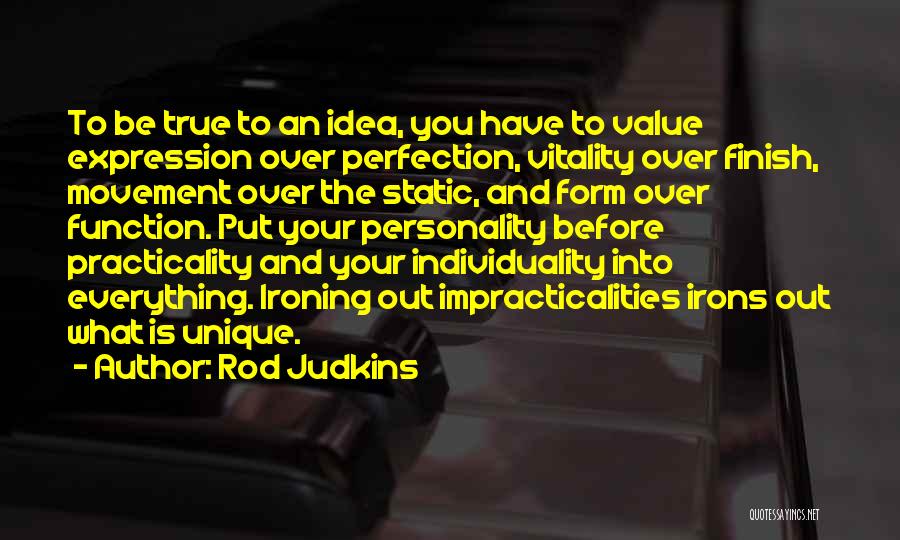 Form And Function Quotes By Rod Judkins