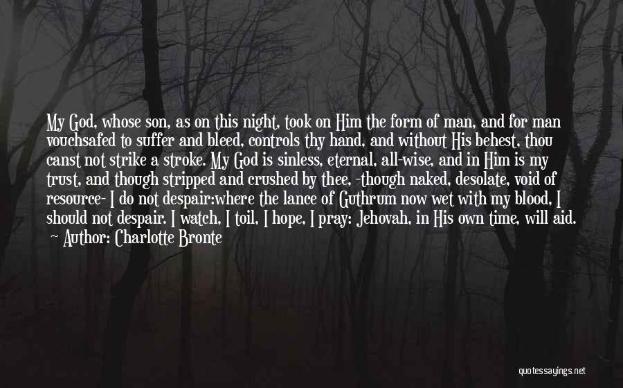 Form And Void Quotes By Charlotte Bronte