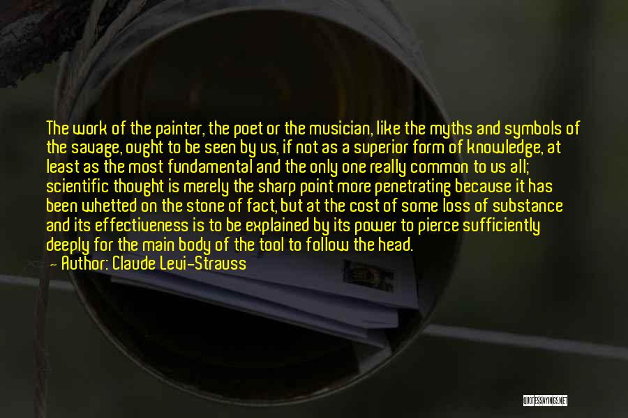 Form Over Substance Quotes By Claude Levi-Strauss