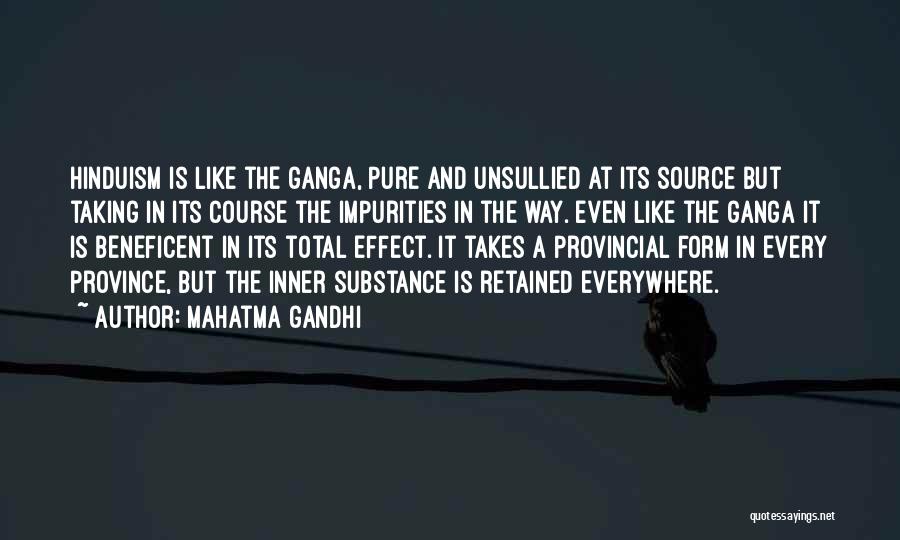Form Over Substance Quotes By Mahatma Gandhi