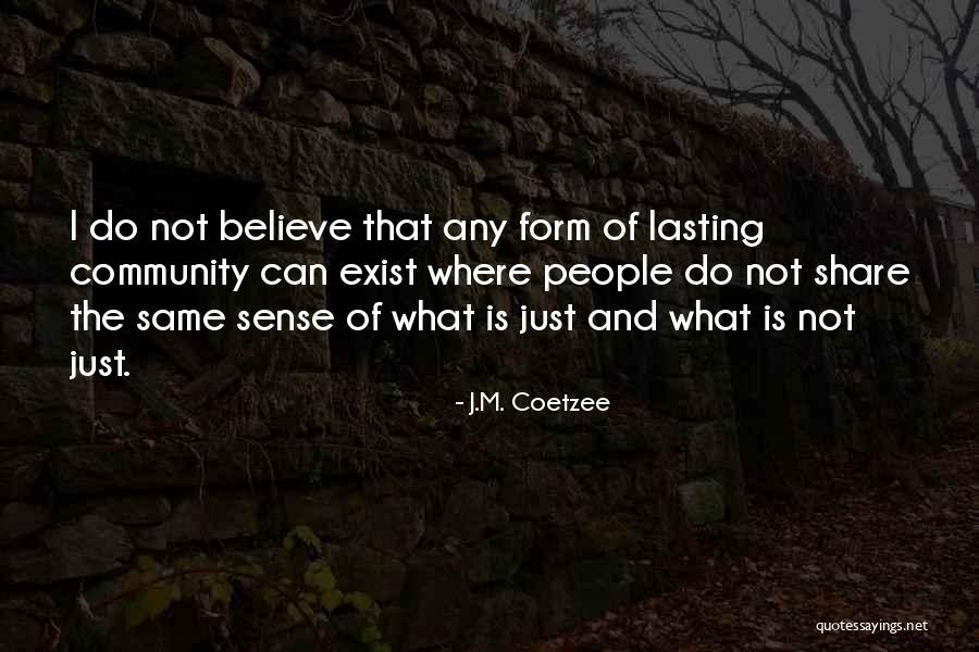 Form Quotes By J.M. Coetzee