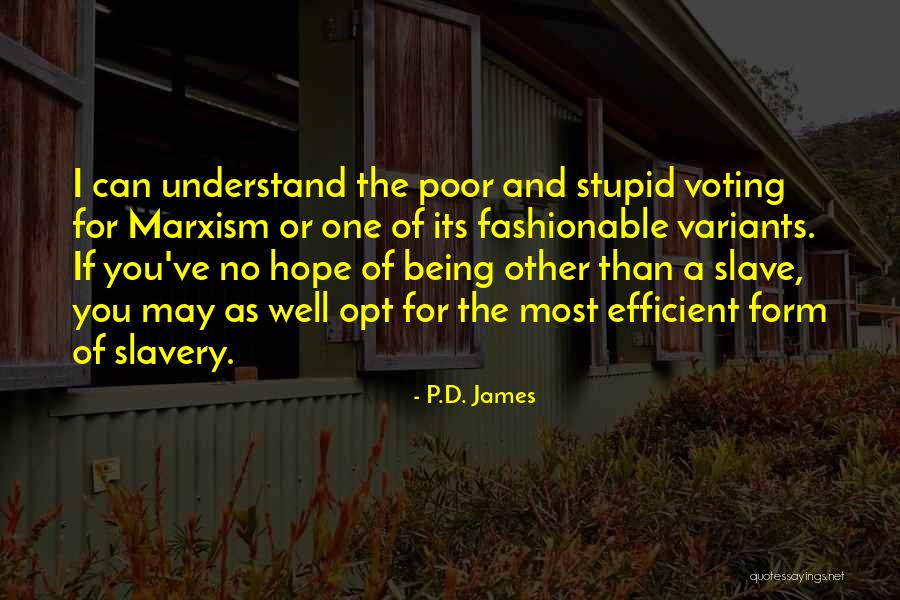 Form Quotes By P.D. James