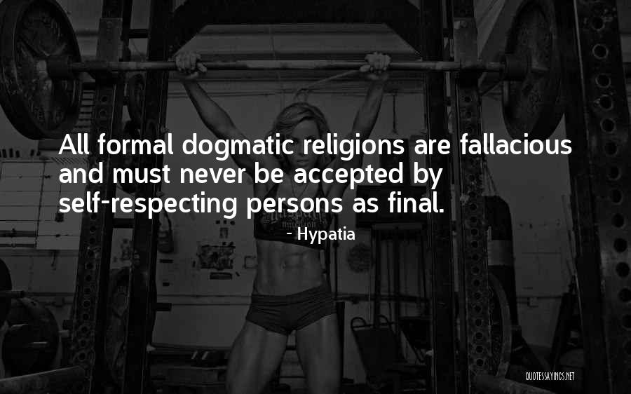Formal Religions Quotes By Hypatia Formal Religions Quotes By Hypatia