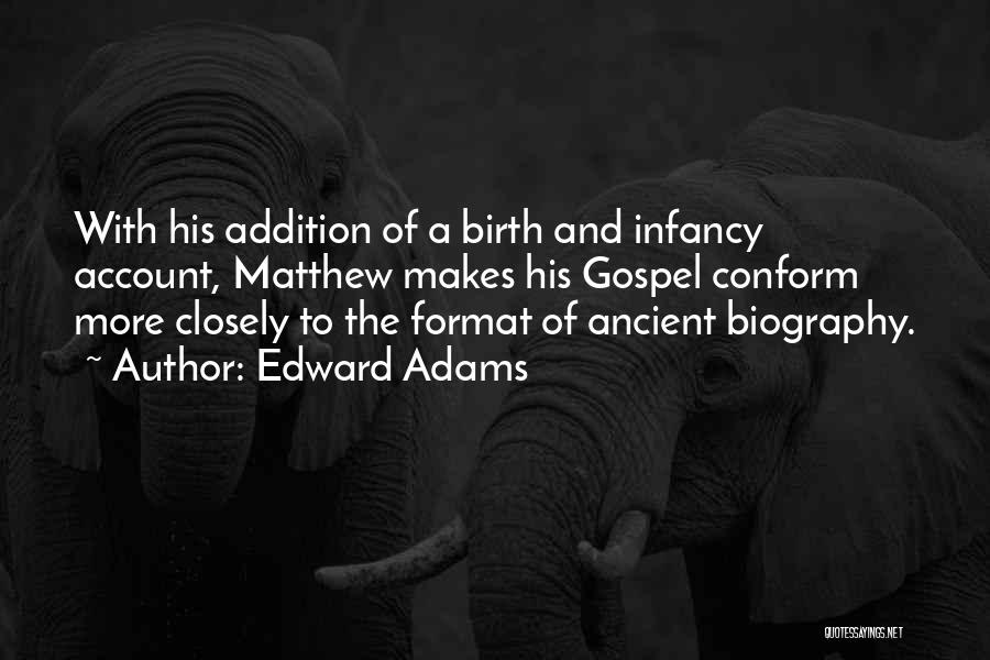 Format Quotes By Edward Adams