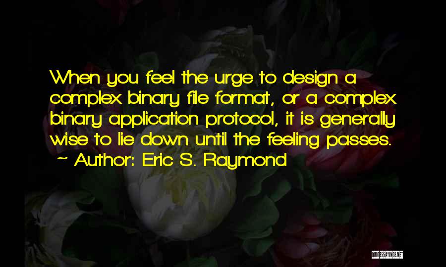 Format Quotes By Eric S. Raymond