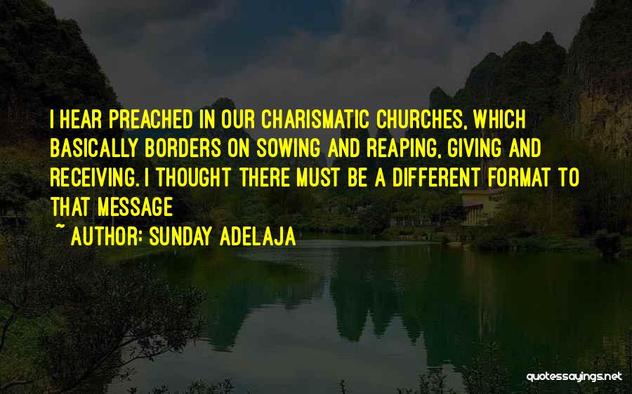 Format Quotes By Sunday Adelaja
