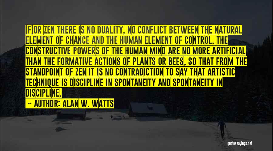 Formative Quotes By Alan W. Watts