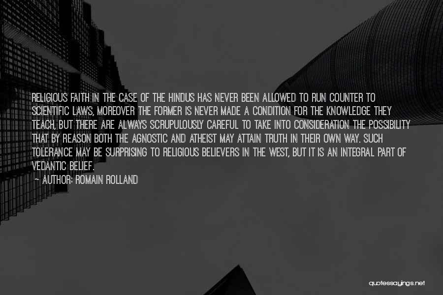 Former Atheist Quotes By Romain Rolland