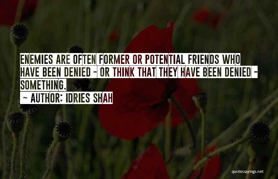 Former Friends Quotes By Idries Shah