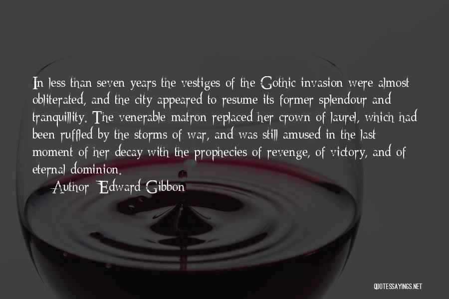 Former Quotes By Edward Gibbon