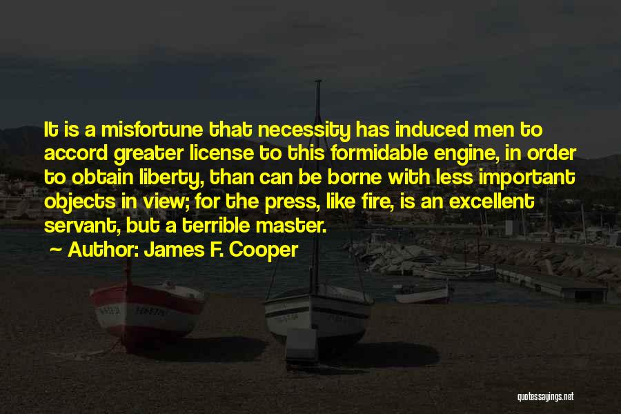 Formidable Quotes By James F. Cooper
