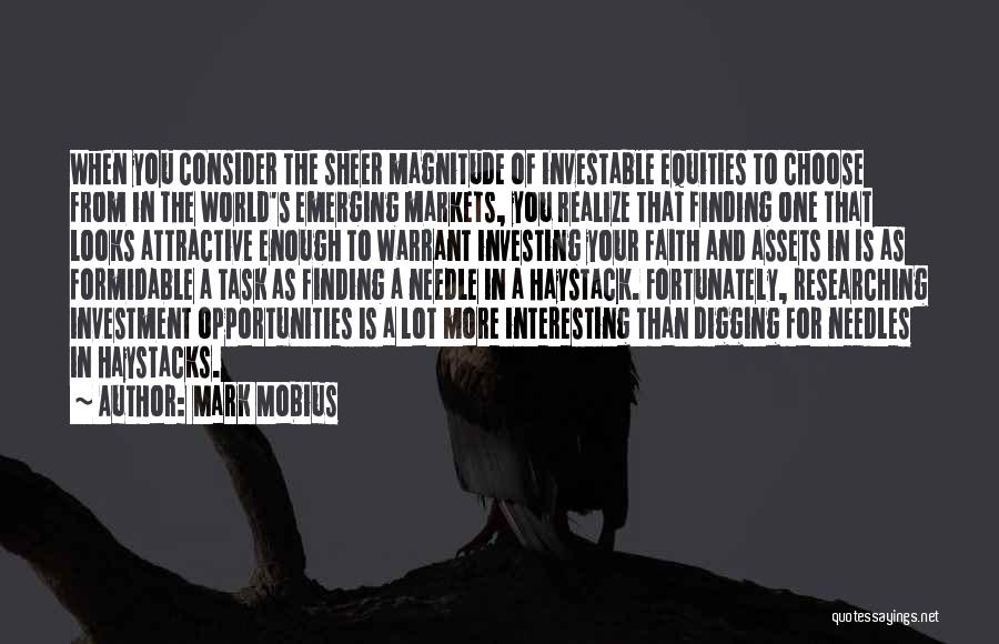 Formidable Quotes By Mark Mobius