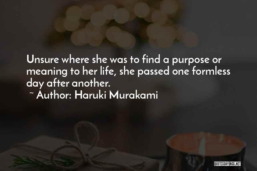 Formless Quotes By Haruki Murakami