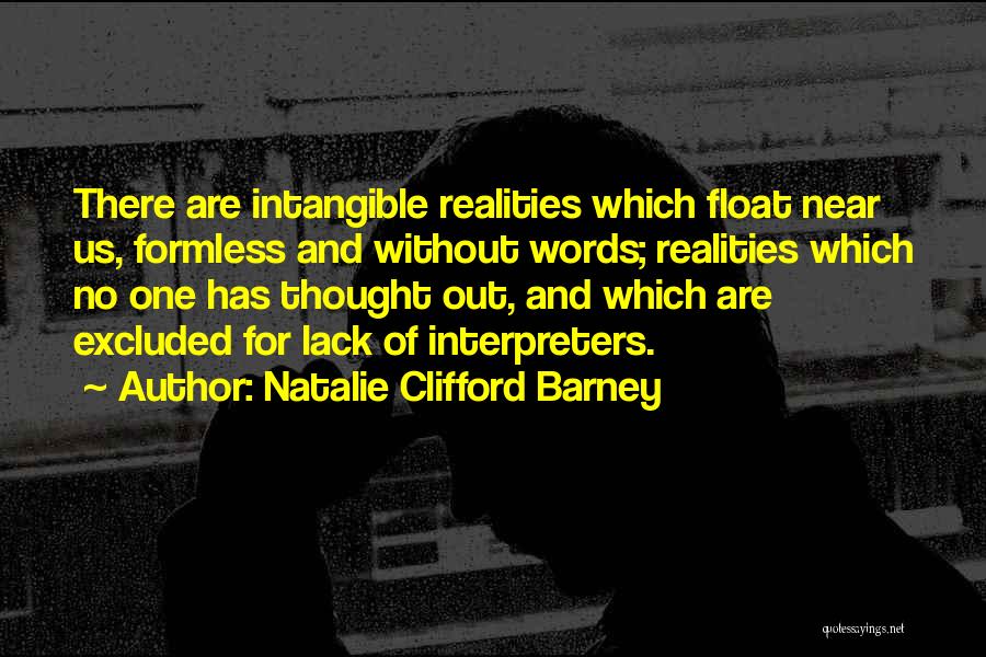 Formless Quotes By Natalie Clifford Barney