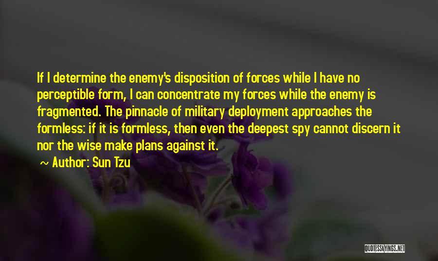 Formless Quotes By Sun Tzu