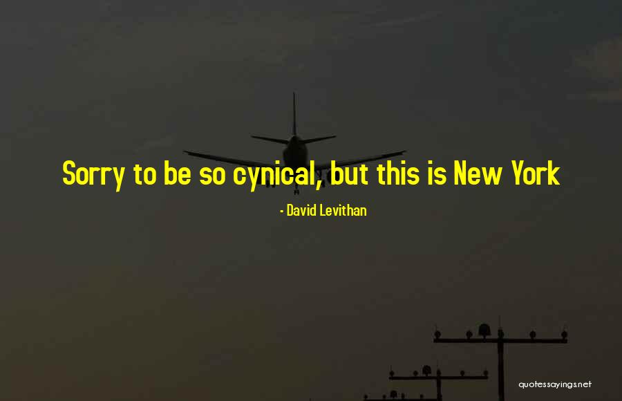 Formoderation Quotes By David Levithan
