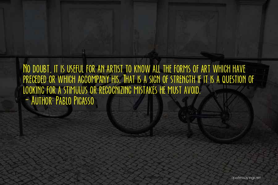 Forms Of Art Quotes By Pablo Picasso