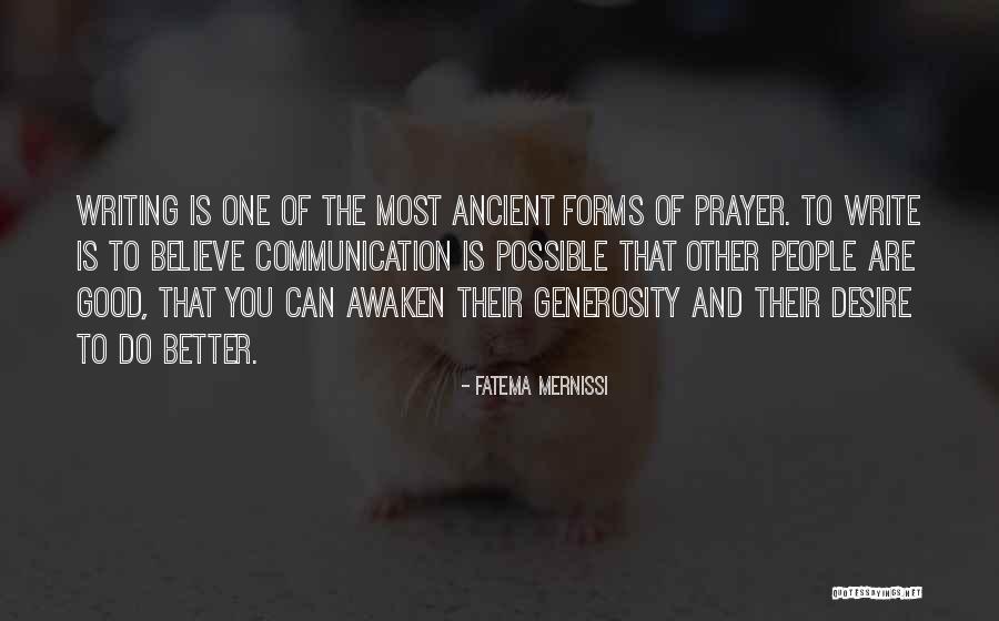Forms Of Communication Quotes By Fatema Mernissi Forms Of Communication Quotes By Fatema Mernissi