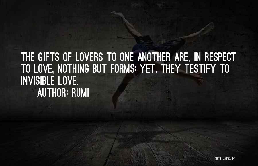 Forms Of Love Quotes By Rumi