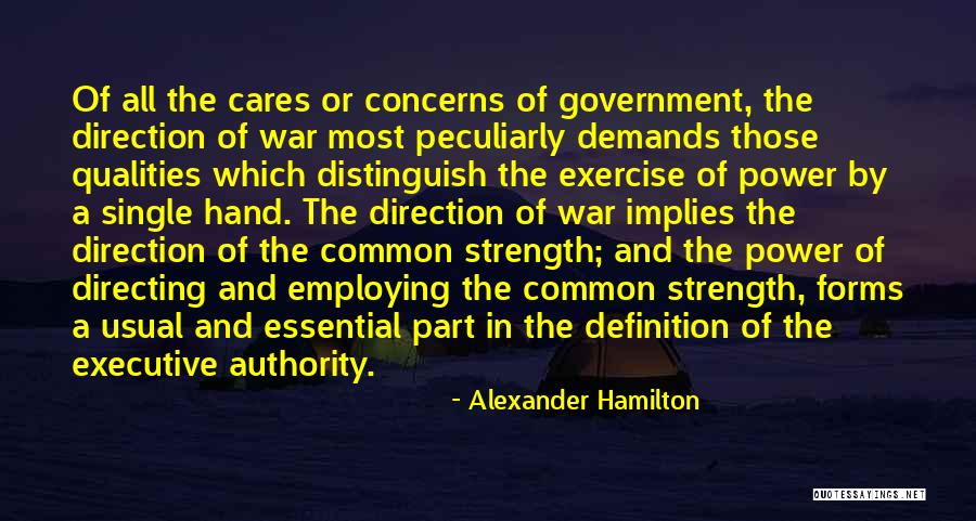 Forms Of Power Quotes By Alexander Hamilton