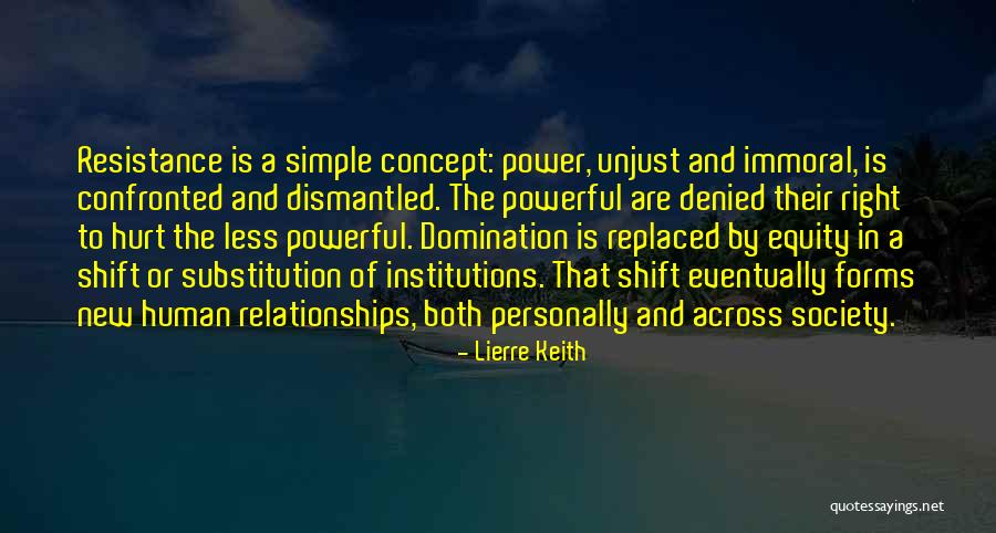 Forms Of Power Quotes By Lierre Keith