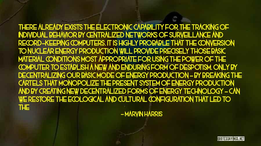 Forms Of Power Quotes By Marvin Harris