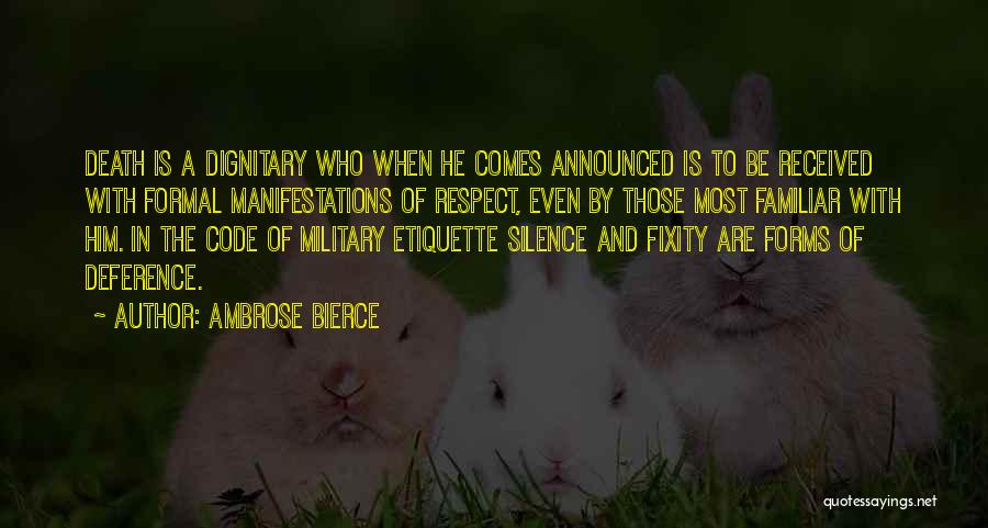 Forms Quotes By Ambrose Bierce