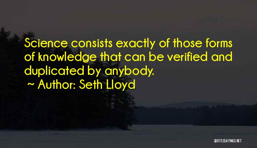 Forms Quotes By Seth Lloyd