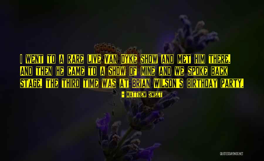 Fornash Quotes By Matthew Sweet Fornash Quotes By Matthew Sweet