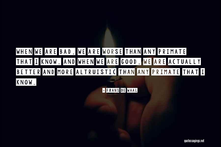 Foroutannaini Quotes By Frans De Waal Foroutannaini Quotes By Frans De Waal
