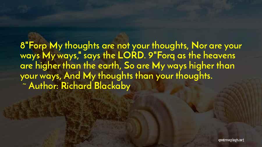 Forp Quotes By Richard Blackaby