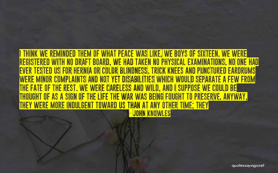 Forrester Quotes By John Knowles Forrester Quotes By John Knowles