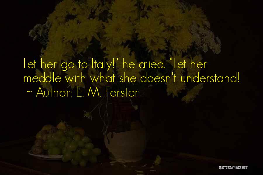 Forster Italy Quotes By E. M. Forster